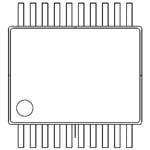 Тактовый буфер PI49FCT3805DHEX Diodes Incorporated