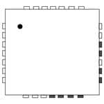 Контроллер цифровых сигналов dsPIC33CK64MP102T-I/M6 Microchip Technology