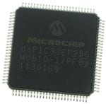 Контроллер цифровых сигналов dsPIC33EP256MU810-I/PF Microchip Technology