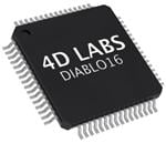 Специализиронный процессор  DIABLO16 4D Systems Специализиронный процессор  DIABLO16 4D Systems
