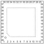 ARM  контроллер R7FA2E1A52DNE_HA0 Renesas Electronics