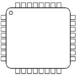 8-битный микроконтроллер C8051F567-AQR Silicon Labs