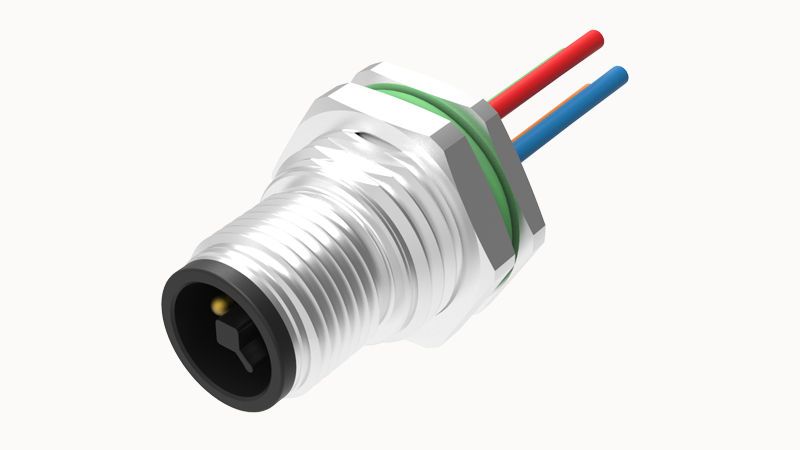 Цилиндрический разъем SD-M12T-04P-MM-SF8B50 Degson Цилиндрический разъем SD-M12T-04P-MM-SF8B50 Degson