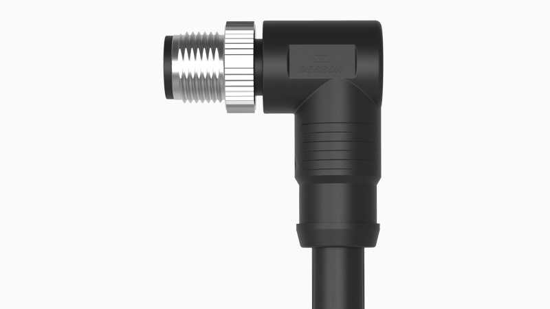 Цилиндрический разъем PM-M12S-04P-MM-SR8A01 Degson