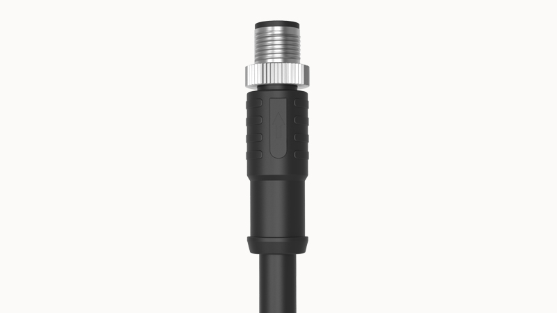 Цилиндрический разъем PM-M12S-04P-MM-SL8A01 Degson