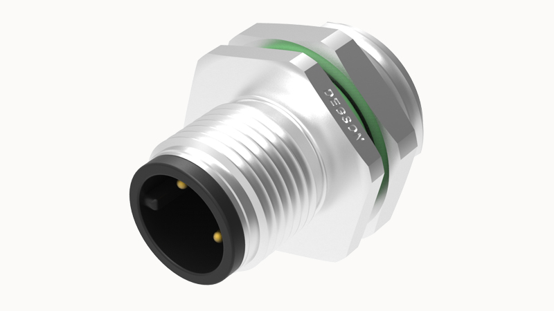 Цилиндрический разъем SP-M12B-05P-MM-SH8002 Degson Цилиндрический разъем SP-M12B-05P-MM-SH8002 Degson