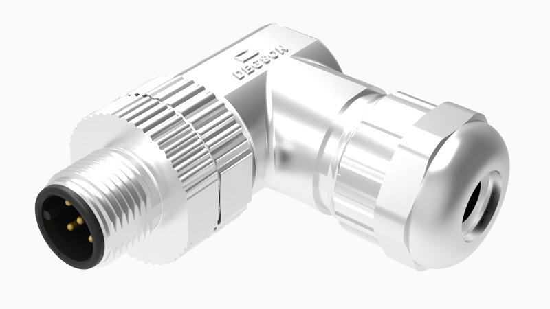 Цилиндрический разъем PBSH-M12A-04P-MM-SR7001 Degson Цилиндрический разъем PBSH-M12A-04P-MM-SR7001 Degson