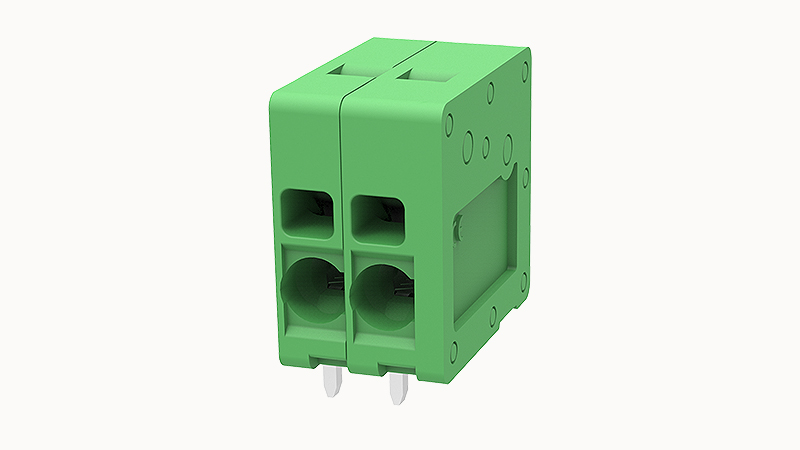 Пружинный разъем на плату DG271R-3.5-02P Degson Пружинный разъем на плату DG271R-3.5-02P Degson