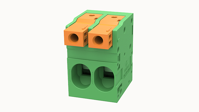 Пружинный разъем на плату DG270-10.0-DA-02P Degson Пружинный разъем на плату DG270-10.0-DA-02P Degson