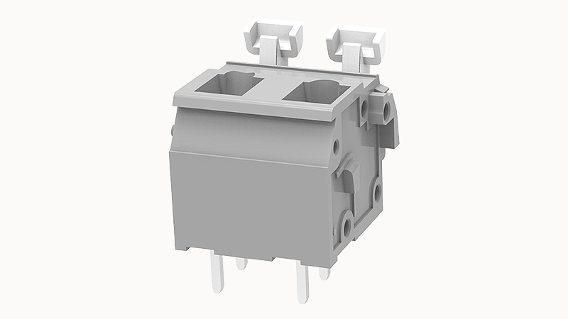 Пружинный разъем на плату DG242V-7.62-02P Degson Пружинный разъем на плату DG242V-7.62-02P Degson