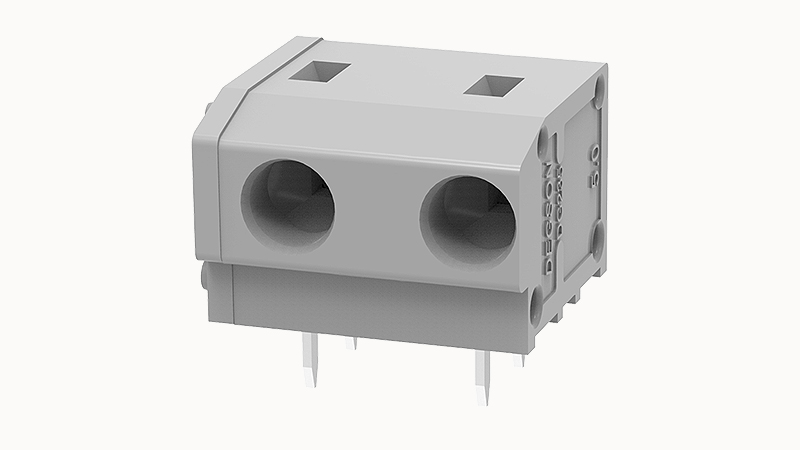 Пружинный разъем на плату DG235W-7.5-02P Degson Пружинный разъем на плату DG235W-7.5-02P Degson