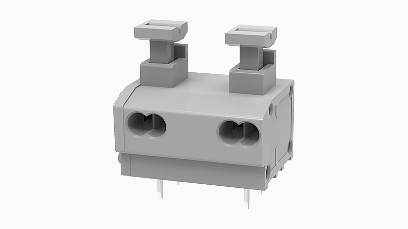 Пружинный разъем на плату DG235T-10.0-02P Degson Пружинный разъем на плату DG235T-10.0-02P Degson