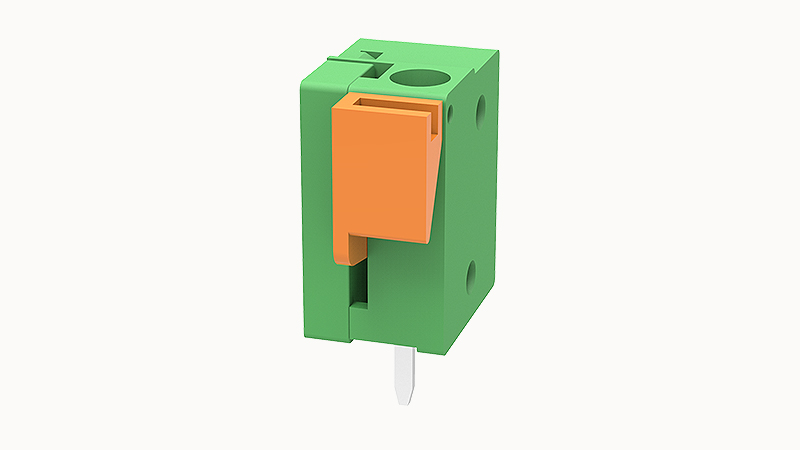 Пружинный разъем на плату DG142V-5.08-01P Degson Пружинный разъем на плату DG142V-5.08-01P Degson