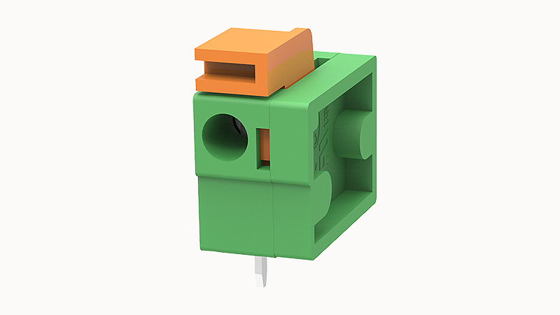 Пружинный разъем на плату DG142R-5.08-01P Degson Пружинный разъем на плату DG142R-5.08-01P Degson