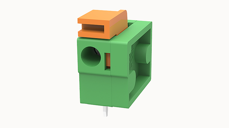 Пружинный разъем на плату DG142R-7.62-01P Degson Пружинный разъем на плату DG142R-7.62-01P Degson