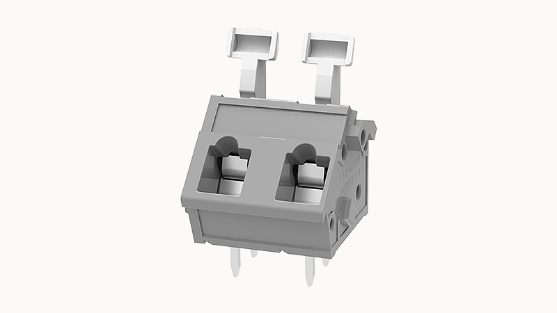 Пружинный разъем на плату DG243-10.0-02P Degson Пружинный разъем на плату DG243-10.0-02P Degson