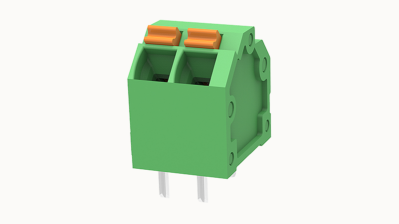 Пружинный разъем на плату DG246-3.81-02P Degson