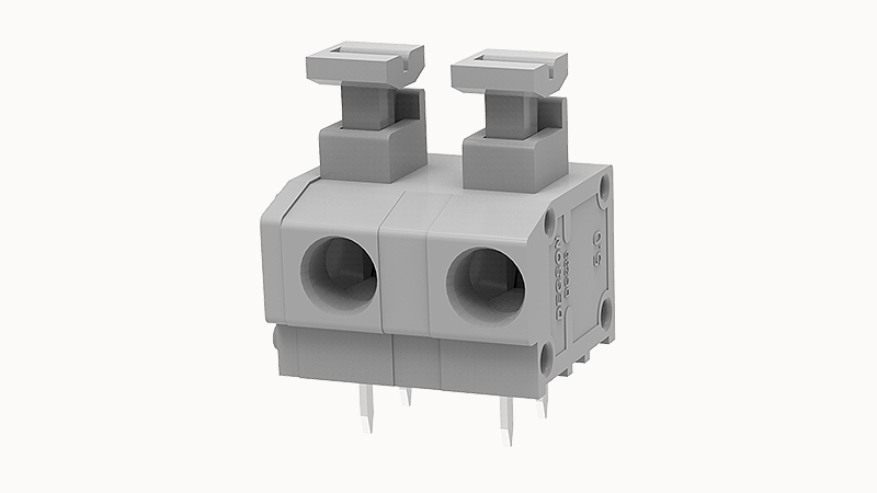 Пружинный разъем на плату DG235-7.5-02P Degson Пружинный разъем на плату DG235-7.5-02P Degson