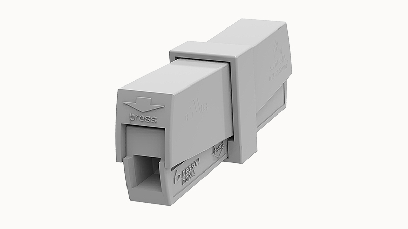 Пружинный разъем на плату DG224-8.0-01P Degson Пружинный разъем на плату DG224-8.0-01P Degson