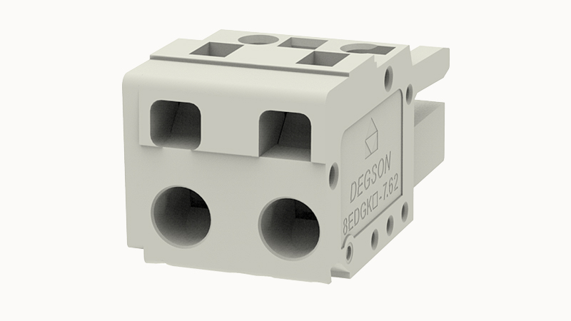 Клеммный блок 8EDGK-7.62-02P Degson Клеммный блок 8EDGK-7.62-02P Degson