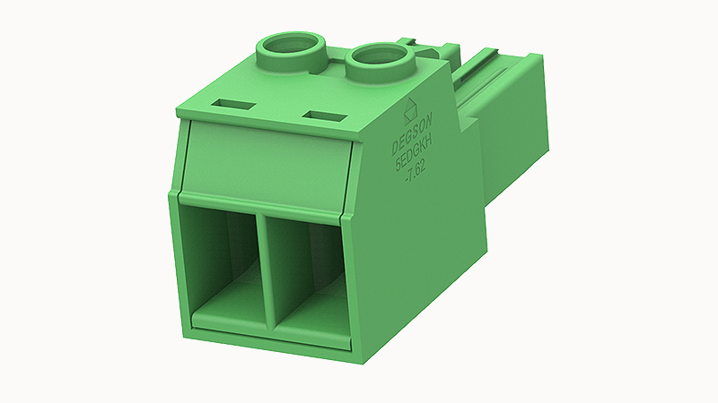 Клеммный блок 5EDGKH-7.62-02P Degson Клеммный блок 5EDGKH-7.62-02P Degson