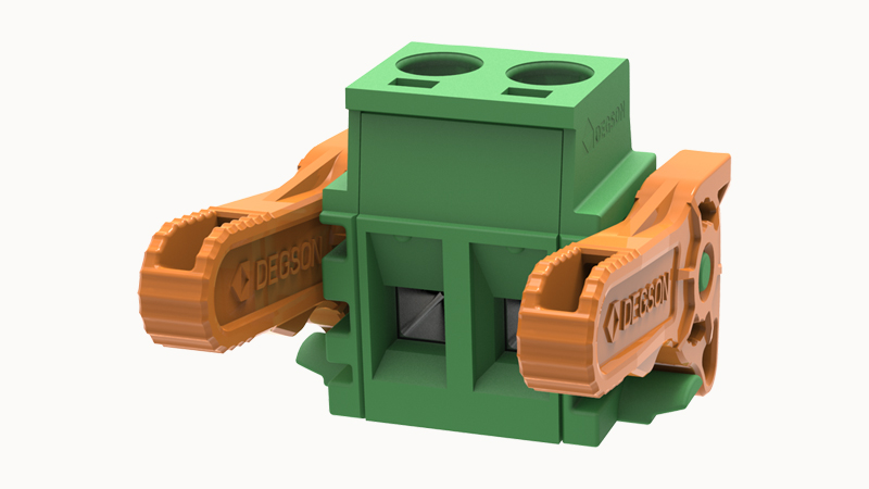 Клеммный блок 2EDGKGB-5.08-02P Degson Клеммный блок 2EDGKGB-5.08-02P Degson