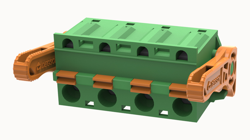 Клеммный блок 2EDGKDGB-7.62-04P Degson Клеммный блок 2EDGKDGB-7.62-04P Degson
