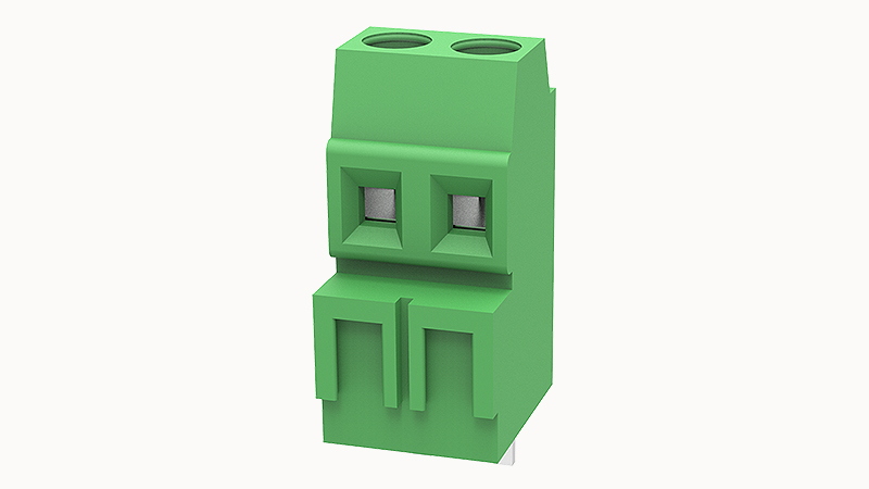 Разъем на печатную плату винтовой DG381H-3.81-02P Degson