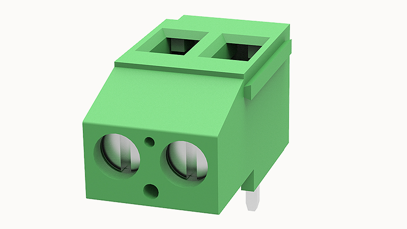 Разъем на печатную плату винтовой DG129R-5.0-02P Degson Разъем на печатную плату винтовой DG129R-5.0-02P Degson