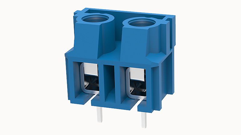 Разъем на печатную плату винтовой DG365-7.5-02P Degson