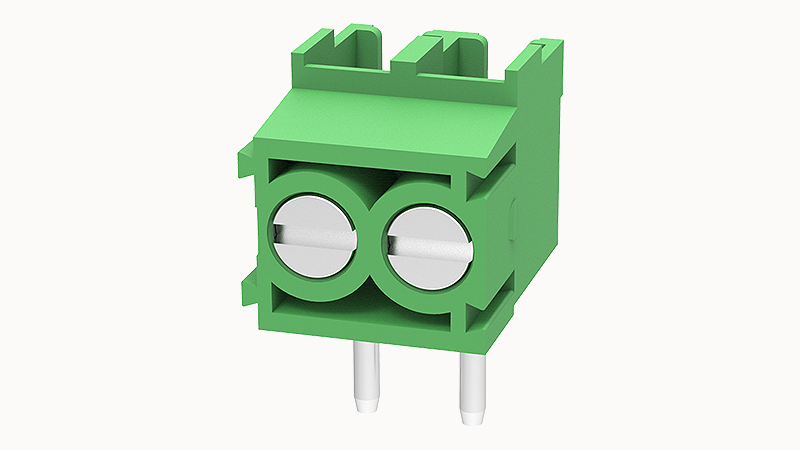 Разъем на печатную плату винтовой DG351R-3.5-02P Degson