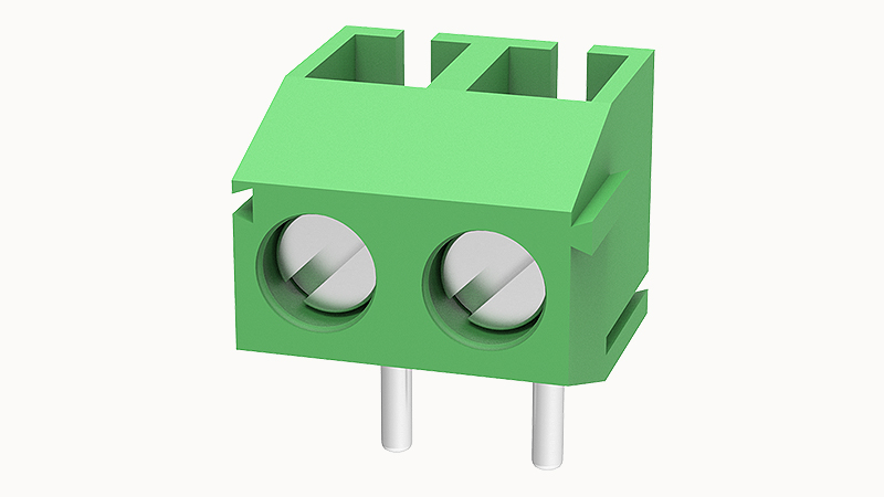 Разъем на печатную плату винтовой DG350R-3.96-02P Degson