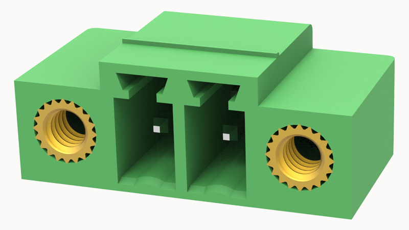 Разъем на на печатную плату 15EDGRM-3.5-02P Degson Разъем на на печатную плату 15EDGRM-3.5-02P Degson