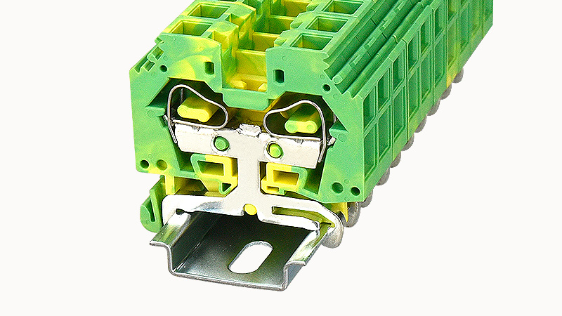 Пружинная клемма на DIN-рейку WS10-SD-PE Degson