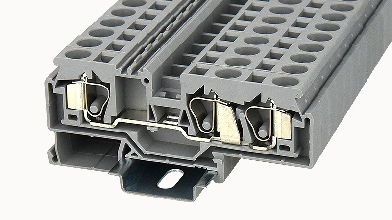 Пружинная клемма на DIN-рейку WS10-TW Degson