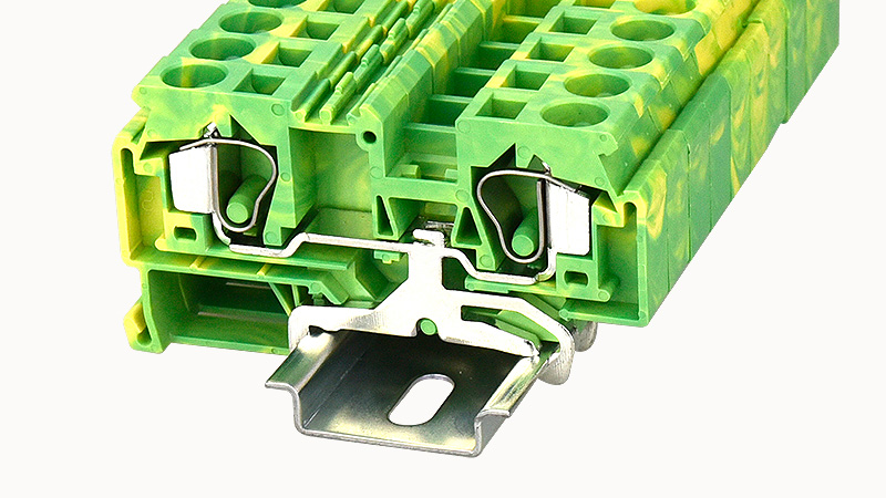 Пружинная клемма на DIN-рейку WS10-PE Degson