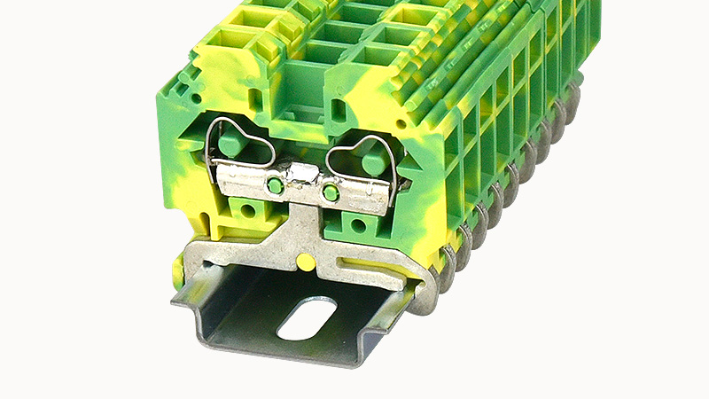 Пружинная клемма на DIN-рейку WS6-SD-PE Degson