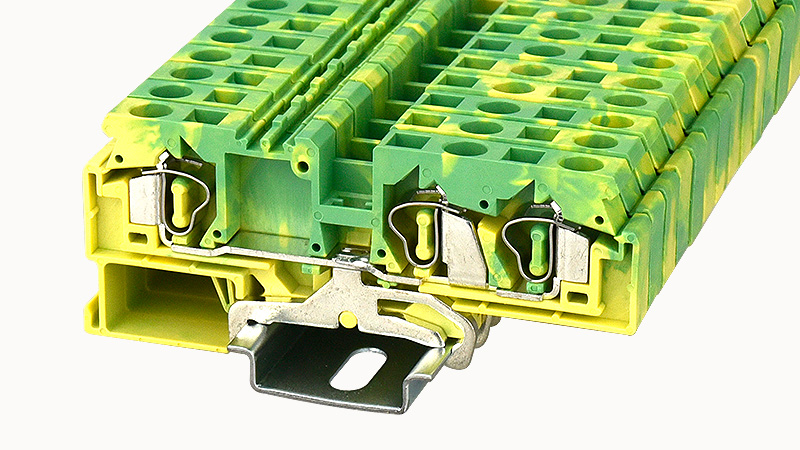 Пружинная клемма на DIN-рейку WS6-TW-PE Degson