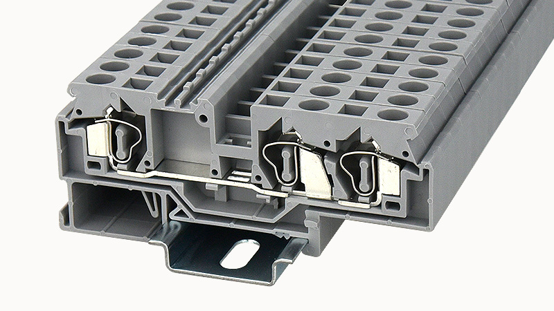 Пружинная клемма на DIN-рейку WS6-TW Degson