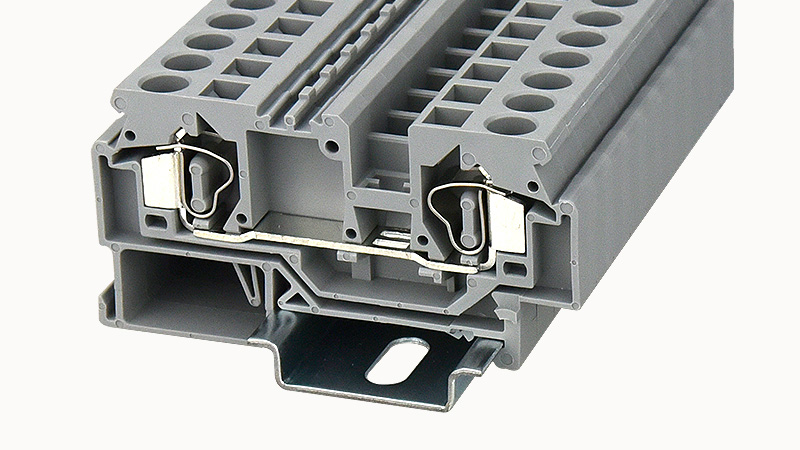 Пружинная клемма на DIN-рейку WS6 Degson