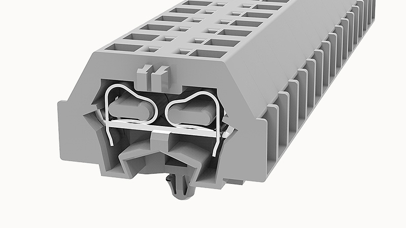Пружинная клемма на DIN-рейку WS2.5-DB-11A(H) Degson