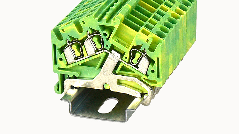 Пружинная клемма на DIN-рейку WS2.5-TW-TA-PE Degson