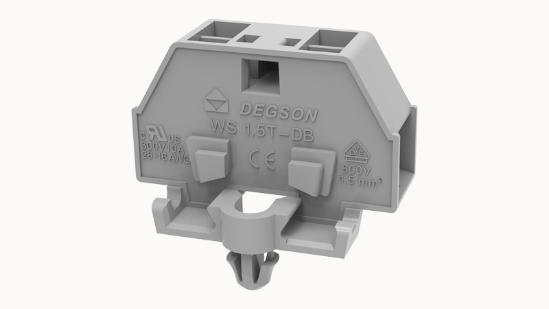 Пружинная клемма на DIN-рейку WS1.5T-DB-11A(H) Degson