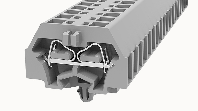 Пружинная клемма на DIN-рейку WS1.5-DB-11A(H) Degson