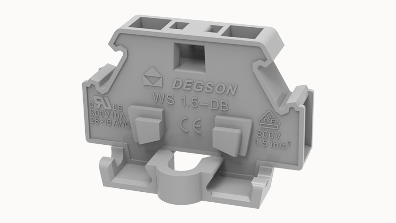 Пружинная клемма на DIN-рейку WS1.5-DB Degson