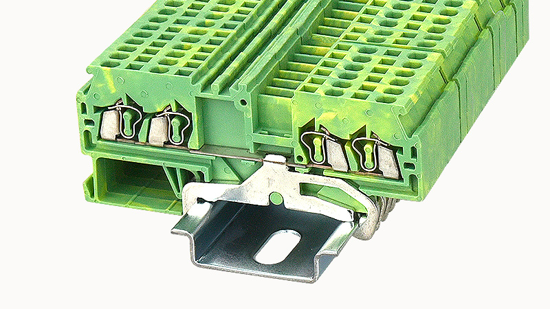 Пружинная клемма на DIN-рейку WS1.5-QU-PE Degson