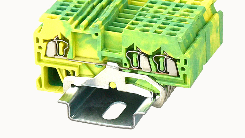 Пружинная клемма на DIN-рейку WS1.5-TW-PE Degson