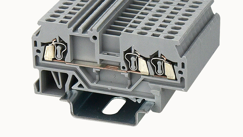 Пружинная клемма на DIN-рейку WS1.5-TW Degson