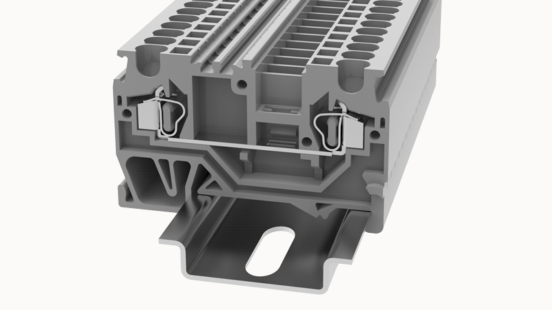 Пружинная клемма на DIN-рейку WS2.5-127A(H) Degson