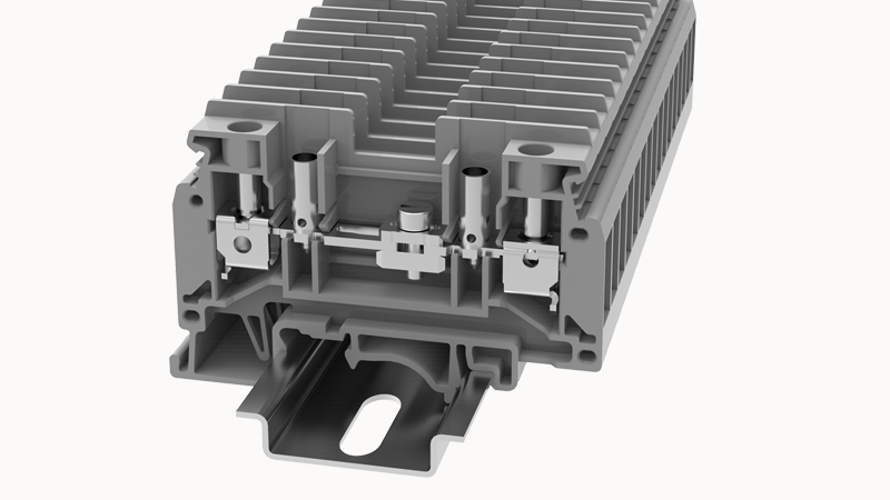 Винтовая клемма на DIN-рейку DCTK6-20A(H) Degson